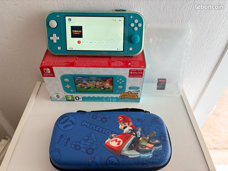 Switch Lite Turquoise Accessoire Consoles