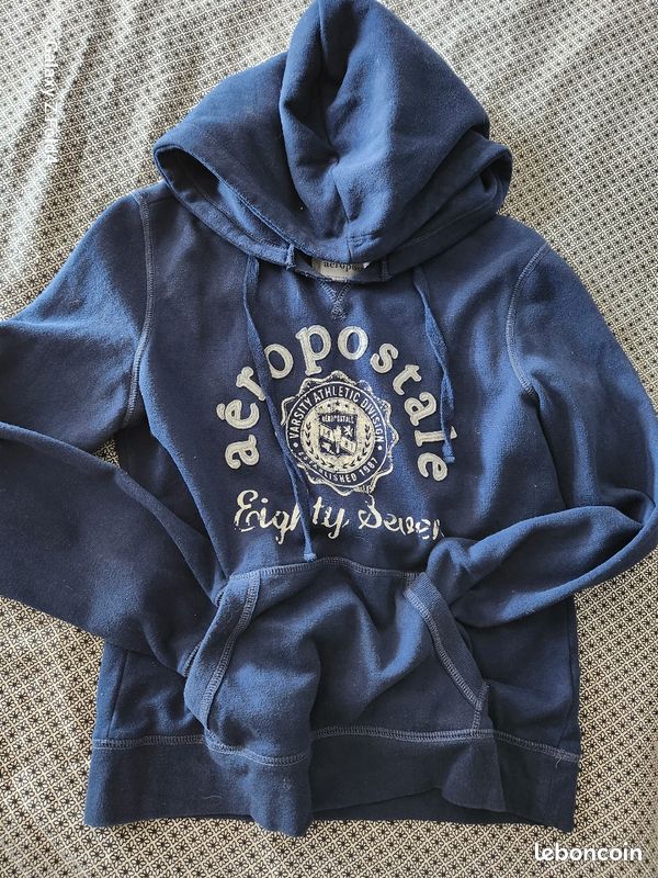 Sweat à capuche Aeropostale bleu (image 2)