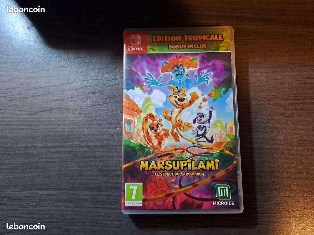 Marsupilami Le Secret Du Sarcophage Édition Tropicale PS4 Neuf Bonus Inclus