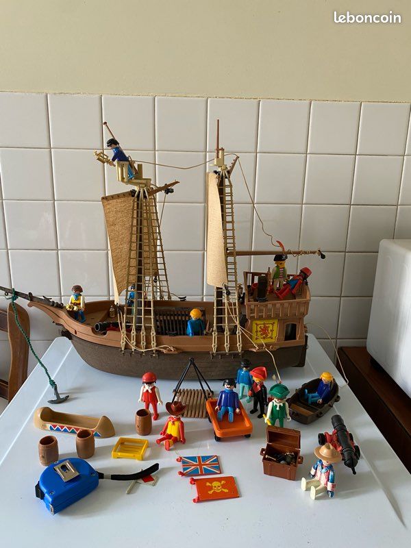Bateau playmobil pirate 3550 vintage Jeux Jouets