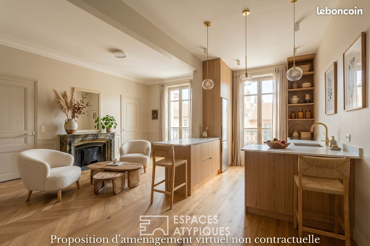 Appartement 3 pièces 93 m² · à Lyon · 93 m² · 350 000 €