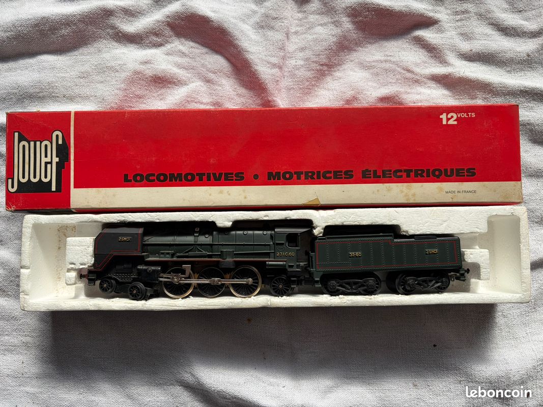 JOUEF HO 8355 LOCO A VAPEUR 231.K.82 CALAIS AVEC TENDER MOTORISE SANS BOITE - Boutique Loisir et Collection