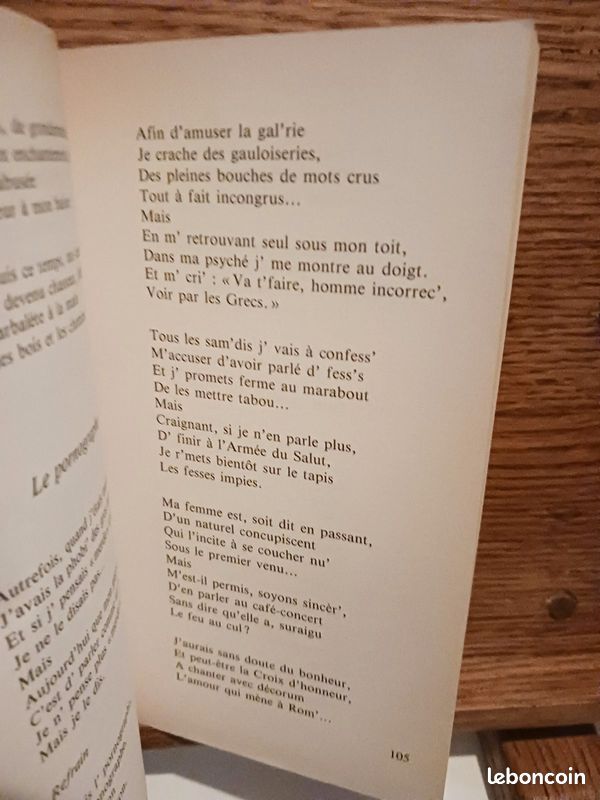 Poemes Et Chansons 9782020129282 (image 3)
