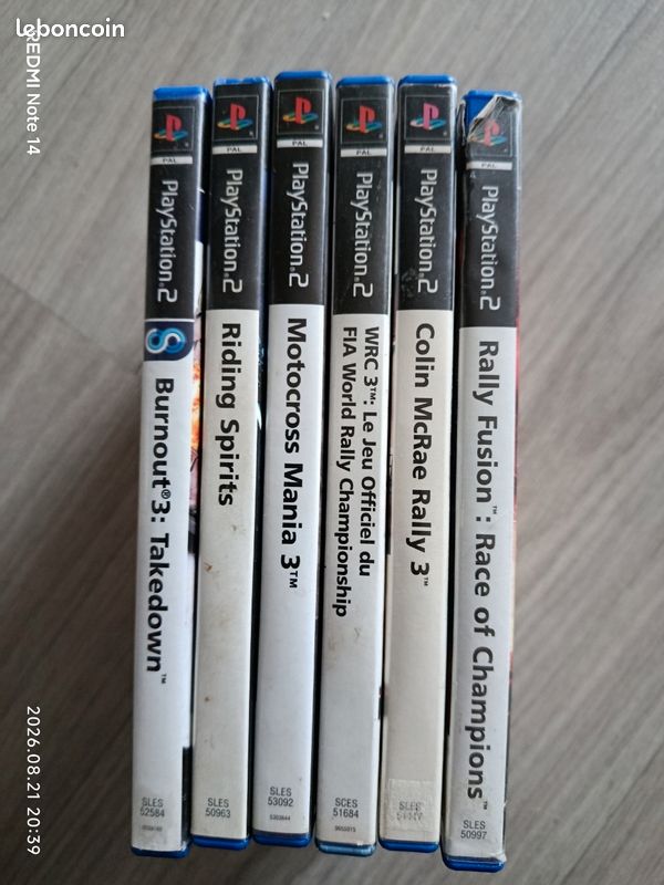 Lot de 6 jeux PS2 (image 5)