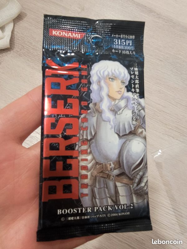 berserk tcg booster box Booster berserk tcg bk2