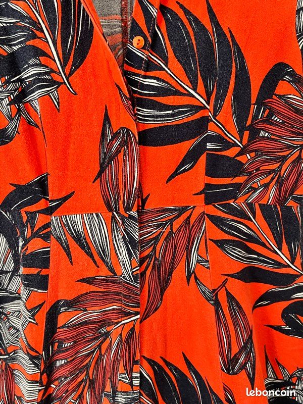 Robe chemisier rétro 🌴 Promod (image 19)
