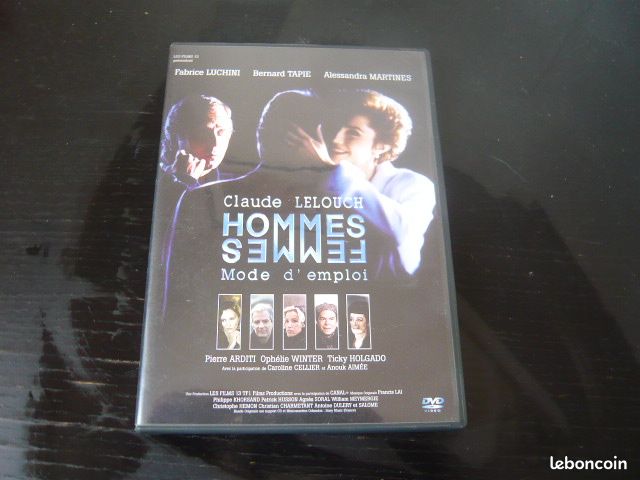 HOMMES, FEMMES : MODE D'EMPLOI un film de Claude Lelouch - DVD - Films