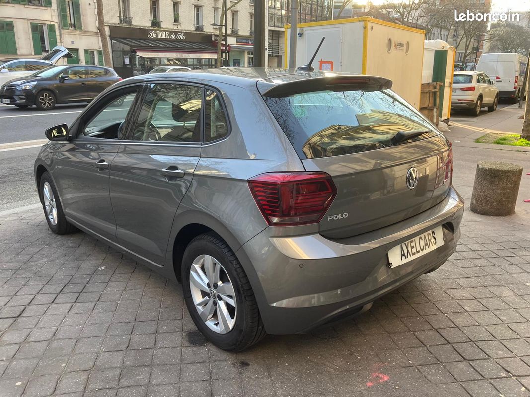 Volkswagen Polo 1.0 TSI 95 CHV Confortline Business DSG7, Première main, GPS, Clim Climatic, Régul limit de vitesse, Radar AV/AR de statio, feux et essuis glaces auto, Bluetooth, rétro électrique, usb (image 3)