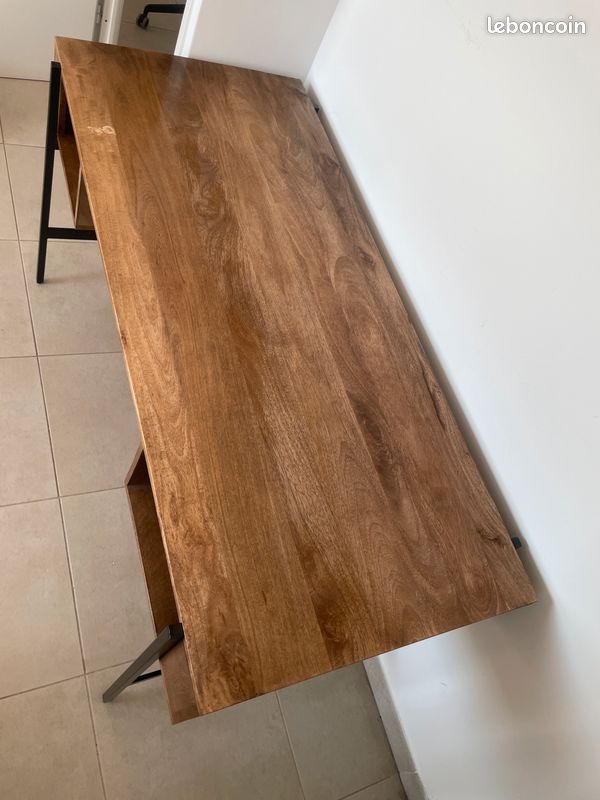 Bureau bois manguier (image 4)