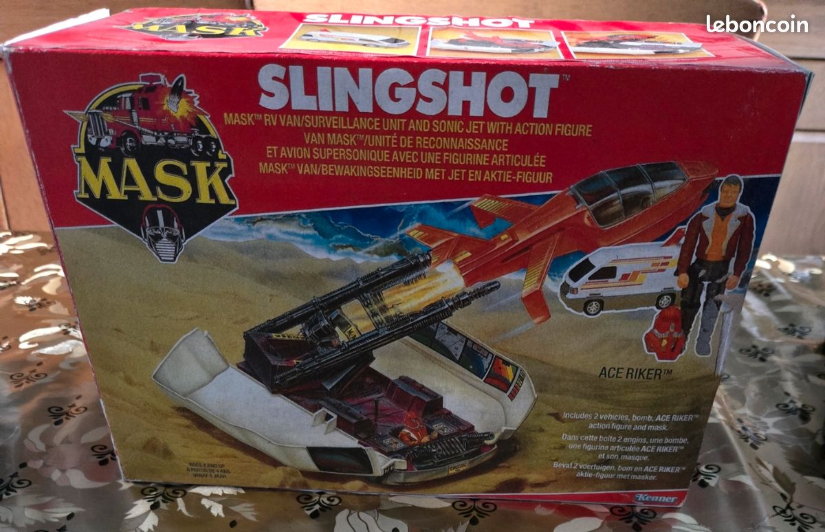 Notice Originale Kenner - Masque Slingshot - Pas De Reproduction