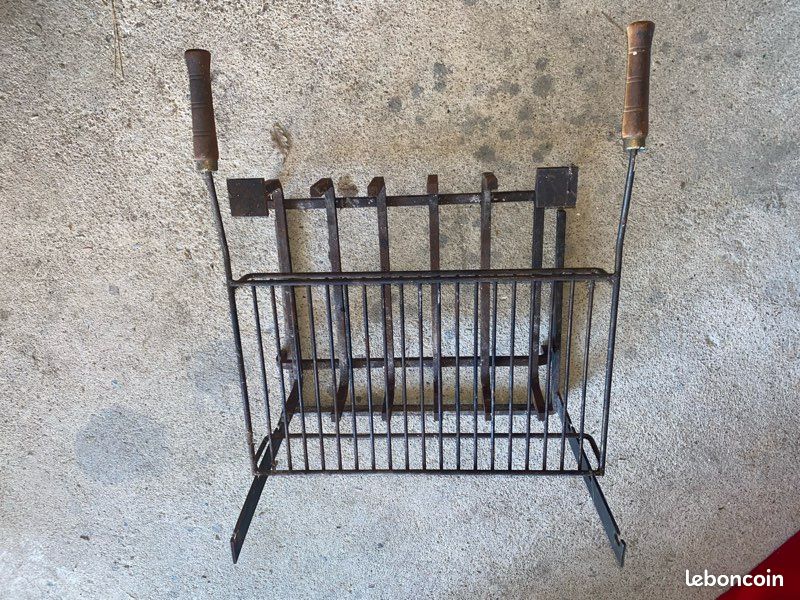 Grille barbecue pour cheminée ouverte intérieur ou extérieur (image 3)