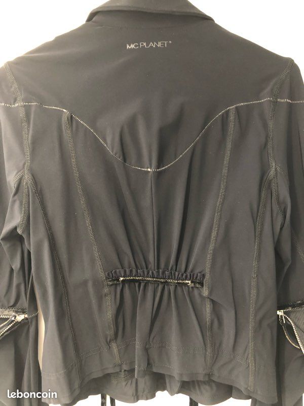 Robe Mi-longue Manches Longues Noir Mc Planet Femme - 2516122-noir00