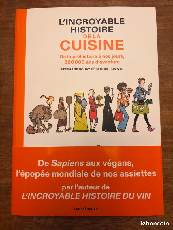 BD - L'Incroyable Histoire de la Cuisine (image 1)