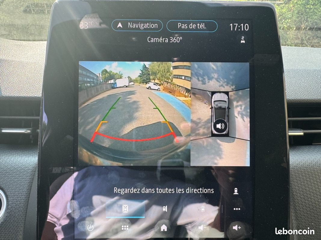 RENAULT CLIO V 1.3 TCe 130ch EDC Intens Edition One - CarPlay - Caméra 360° - Bose - Virtual Cokcpit (image 22)