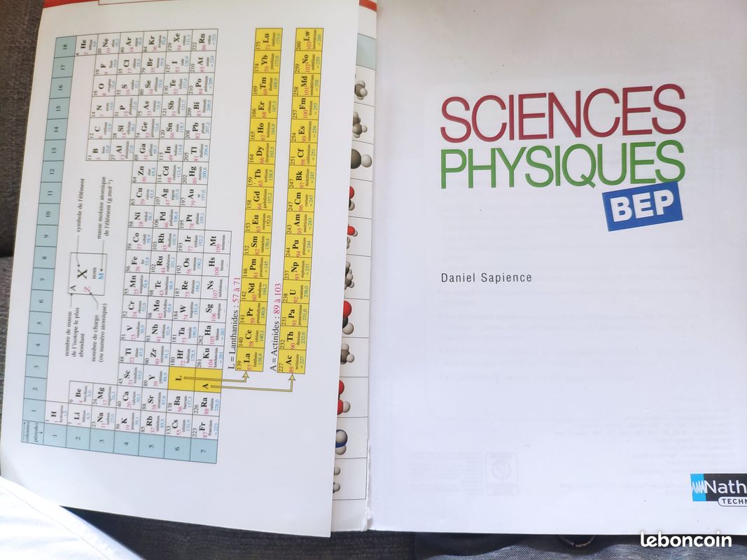 Livre sciences physiques BEP (image 1)