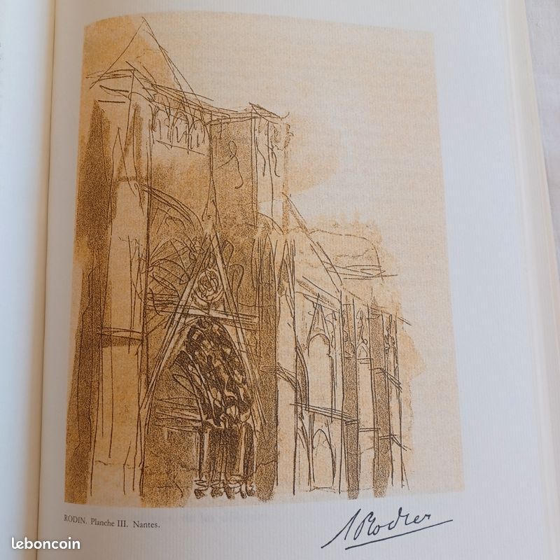 1 livre d'art de Rodin LES CATHÉDRALES DE FRANCE edts j de Bonnot (image 8)