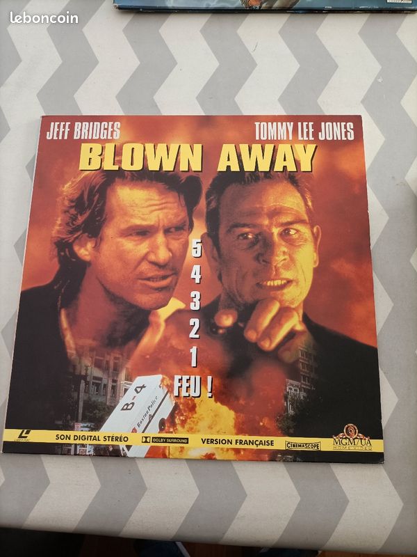 Blown away laser disc (image 1)