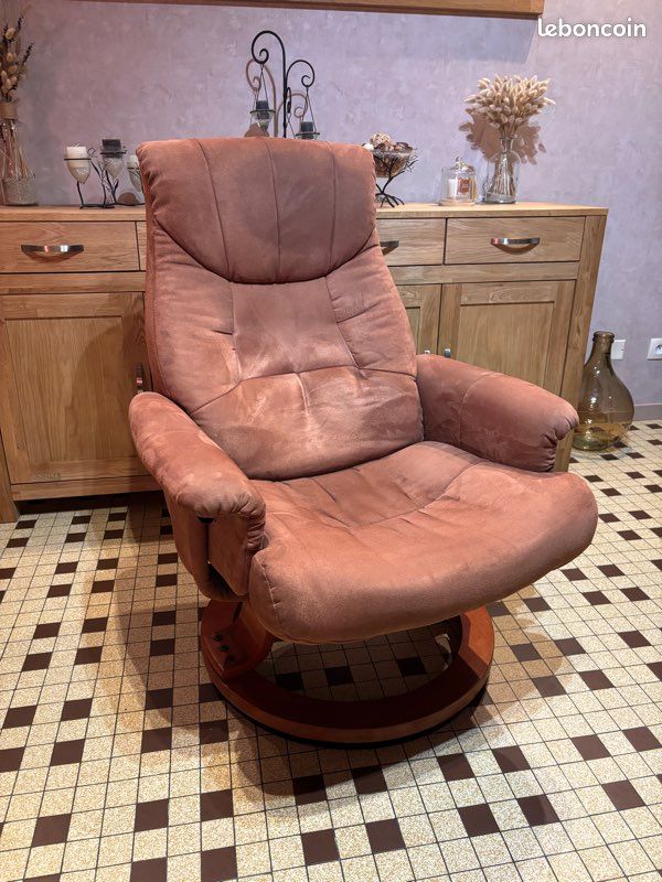 Fauteuil relax avec repose pied (image 3)