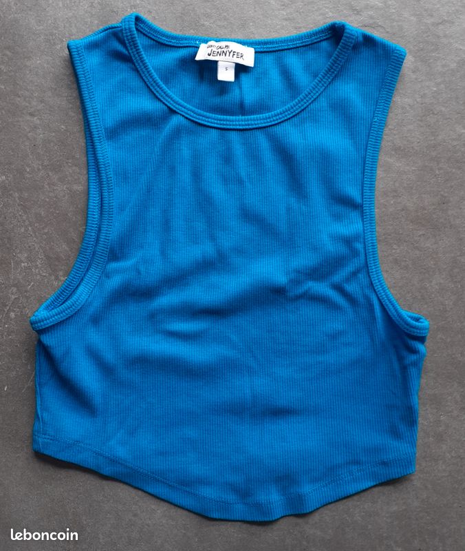 Débardeur Jennyfer Femme Taille S - Occasion En Parfait état - Couleur Bleu