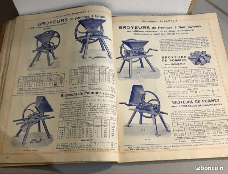 Catalogue Special N75 Des Instruments Agricoles D’Intérieur De Ferme-1935 (image 7)