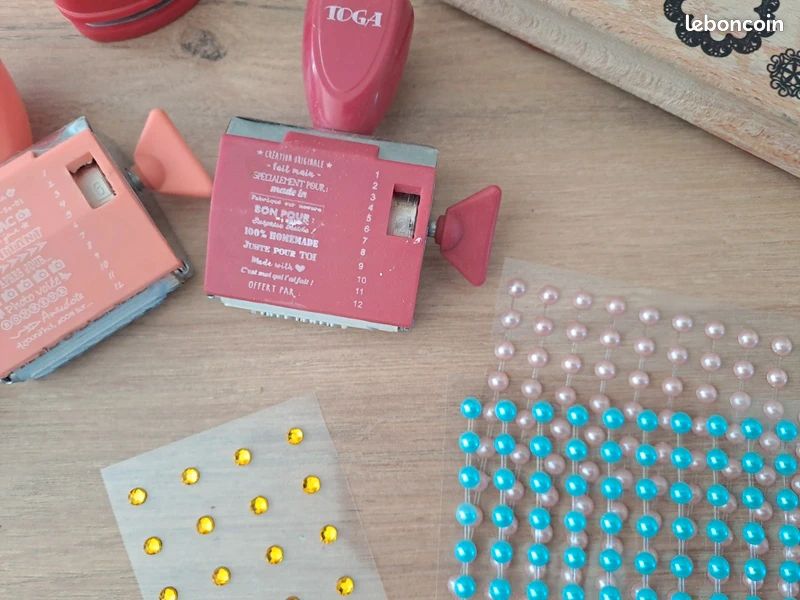 🎨✨ Gros lot de matériel de scrapbooking – Tampons & perforatrices ✨🎨 (image 6)