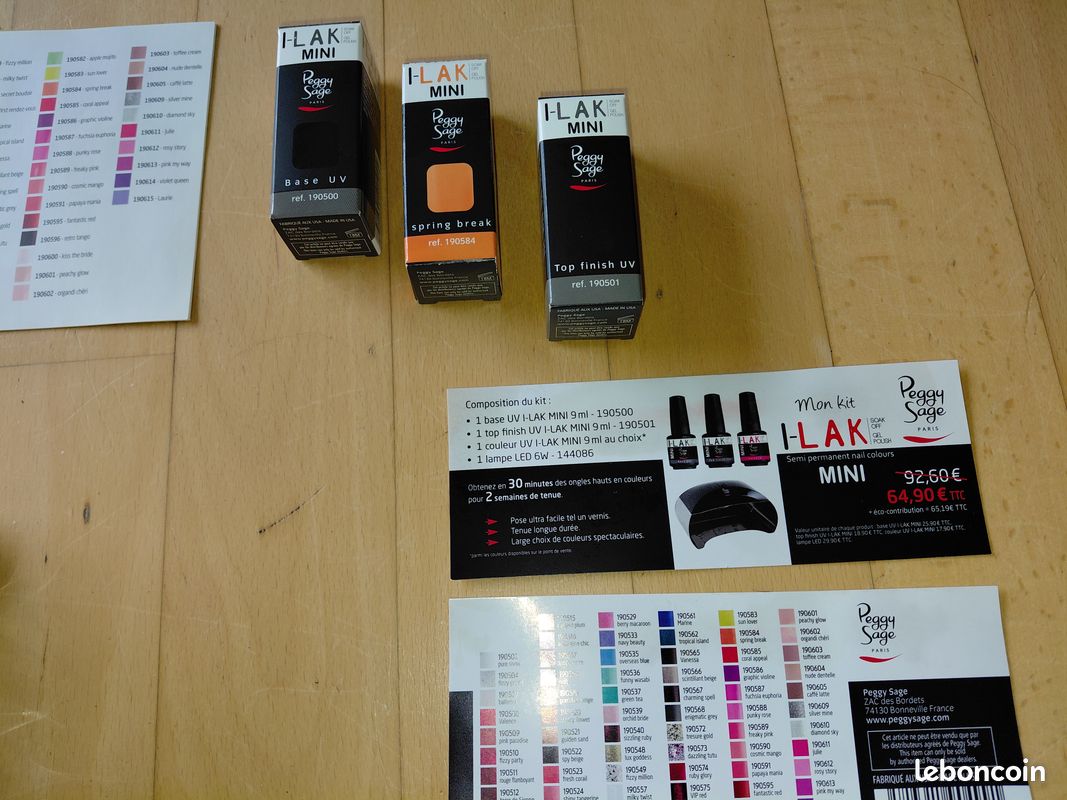 Vernis Semi-Permanent Peggy Sage SPRING BREAK - 9ml - Pour UV/LED - Neuf