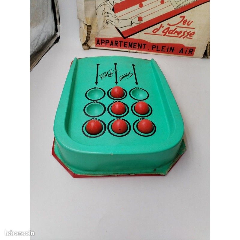 Jeu D'adresse Ancien Culbuto - Jeu De Café En Bois - Bon état