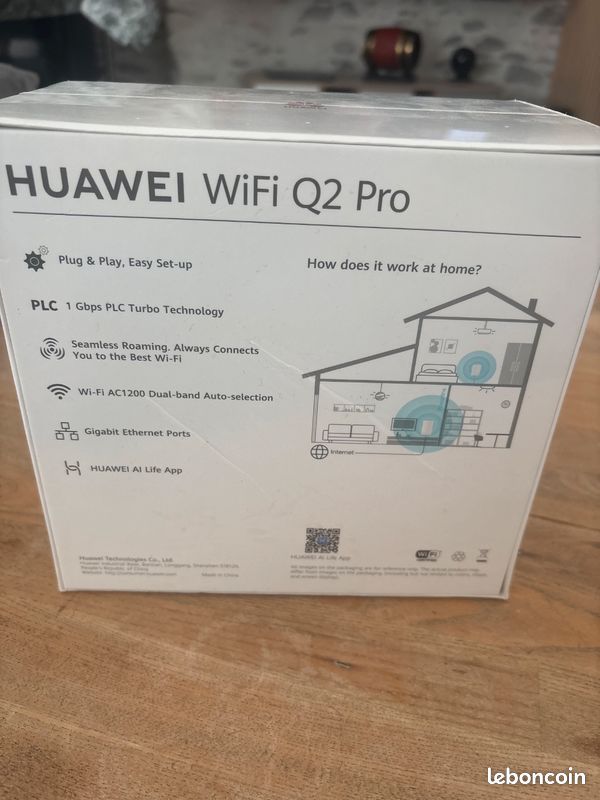 Routeur Huawei Wi-Fi Q2 Pro neuf (image 2)