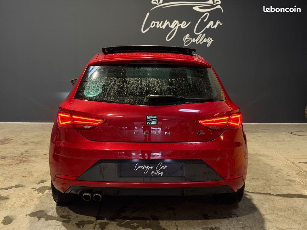 SEAT LEON 1.4 ECoTsi 150 Start/Stop ACT DSG7 FR - Toit Ouvrant Panoramique - Seat Sound - CarPlay / Android Au (image 5)