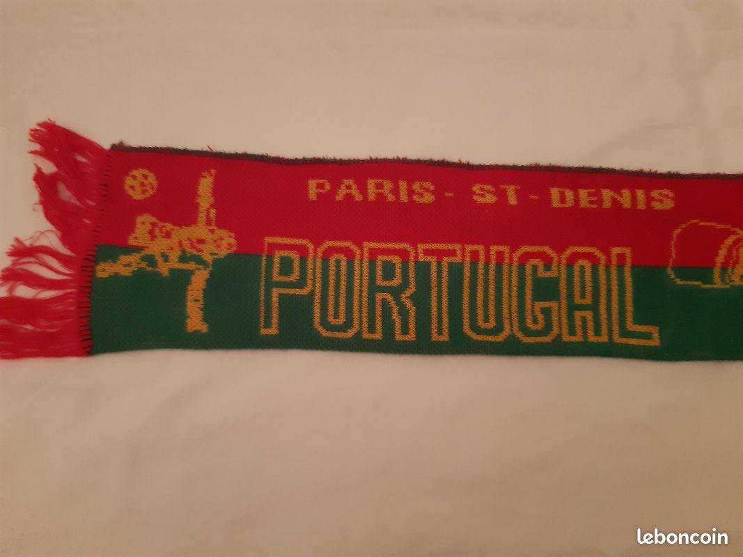 Écharpe Supporter Portugal Football - 138 Cm, 100% Acrylique, Collection Officielle