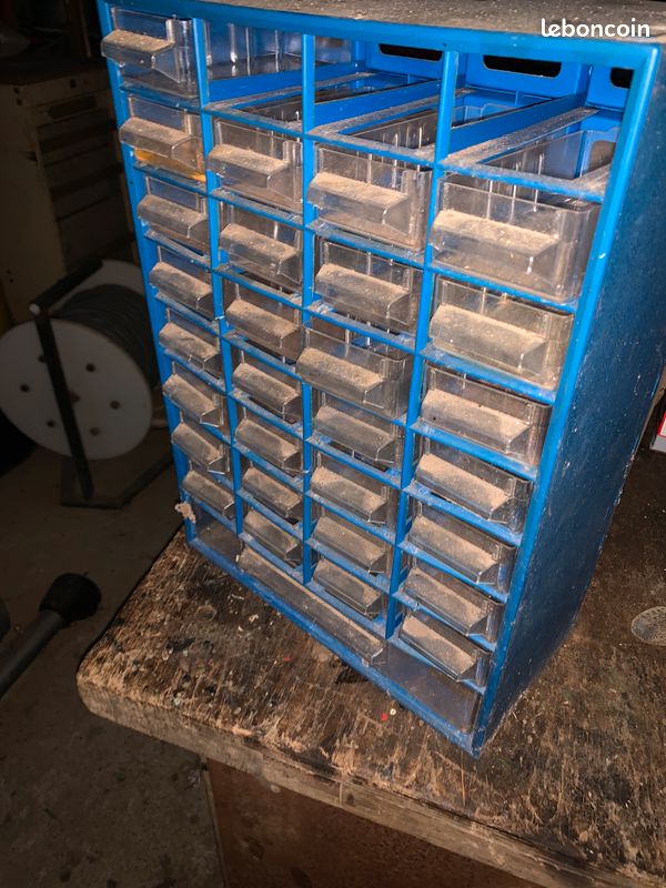 Cassier de rangement Bleu (image 1)