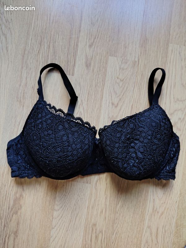 Soutien-gorge noir Kiabi 80D avec armatures Vêtements