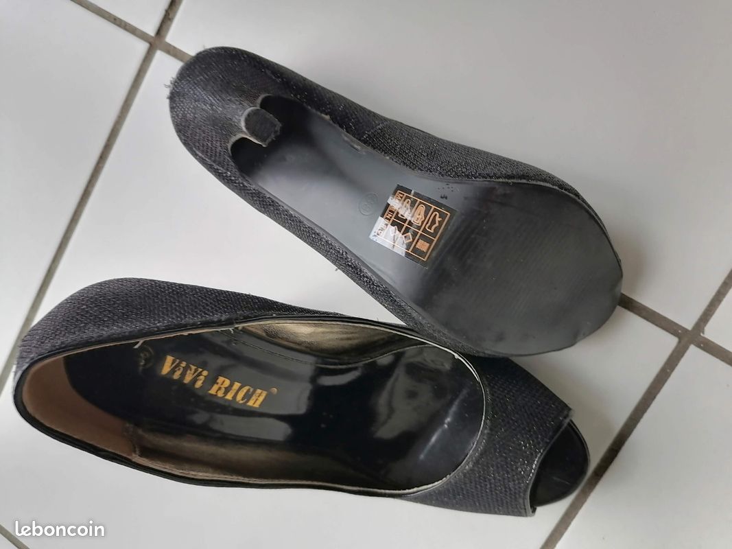 Chaussures escarpins 38 femme (image 3)