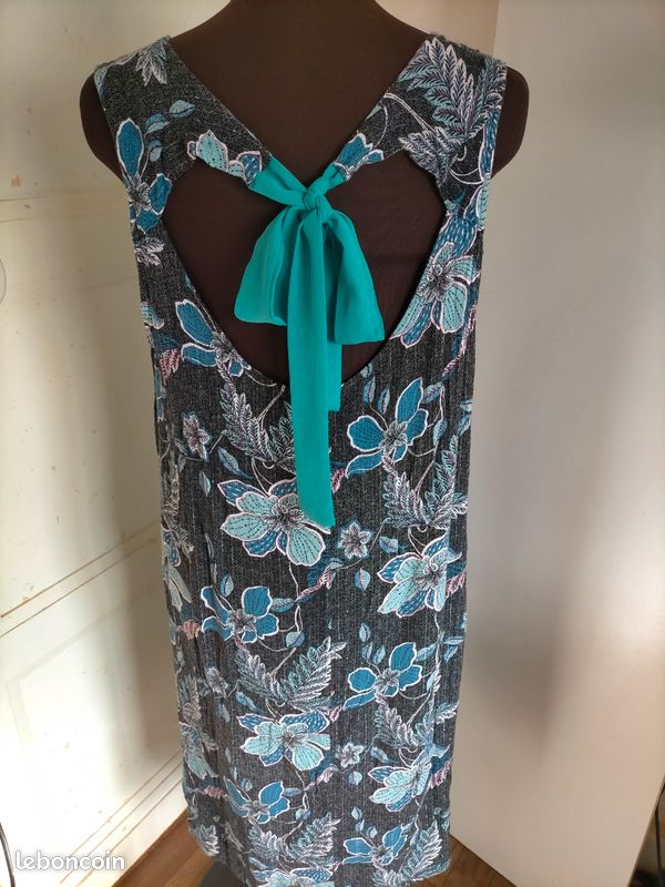 Robe été imprimée T44 (image 3)