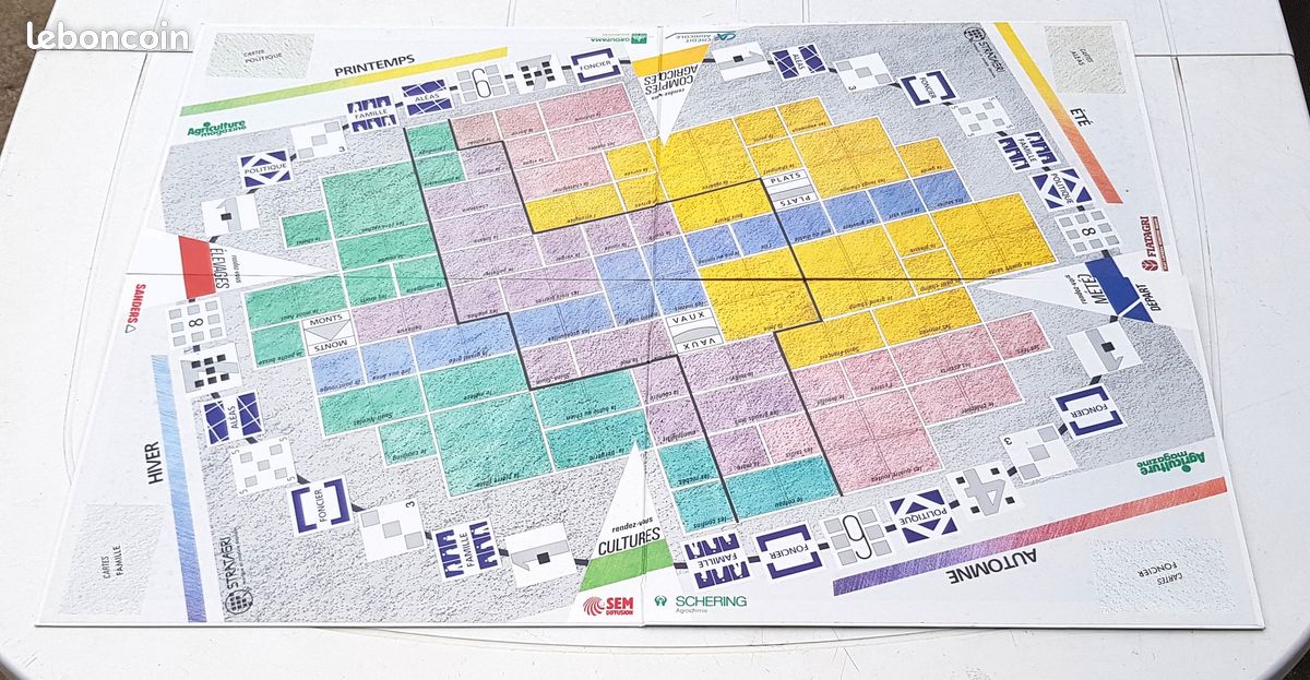 Stratagri Jeu De Société – Simulation Agricole, édition Française 1988