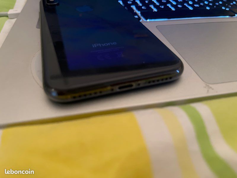 Iphone X noir 64 go (+ son chargeur Apple) (image 6)