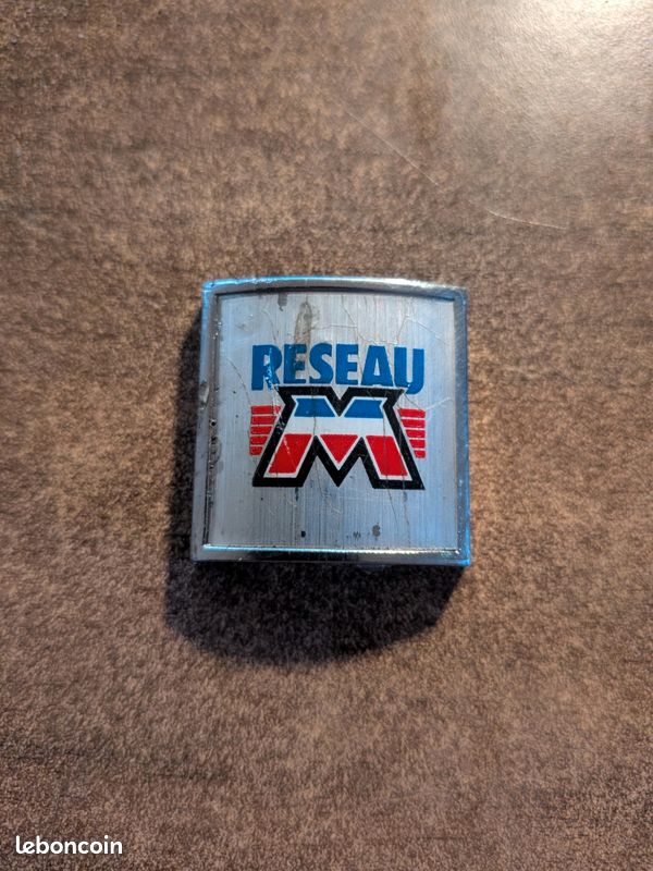 Badge De Tête De Fourche Motobécane Vintage – Aluminium, Fabriqué En France