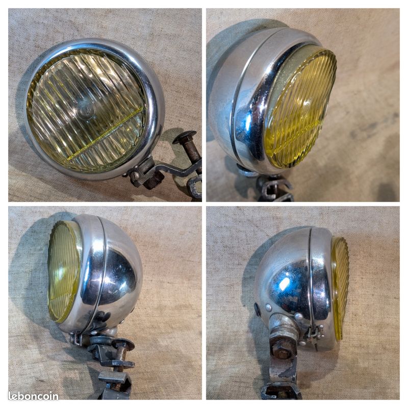 ANCIEN PROJECTEUR PHARE Complementaire Vintage Ideal 4X4 Tracteur