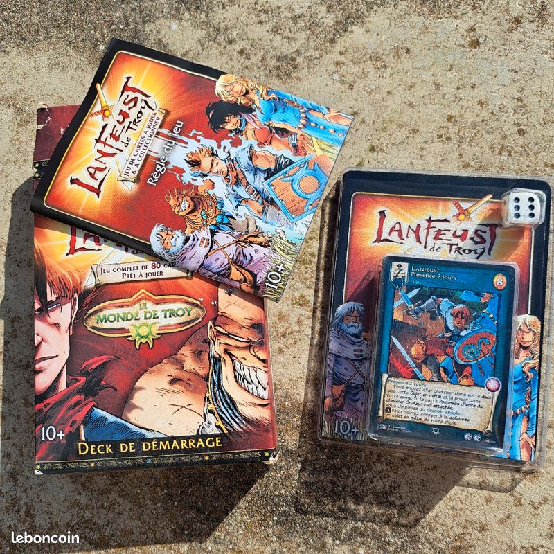 Ensemble complet de cartes à jouer LANFEUST de troy (image 2)