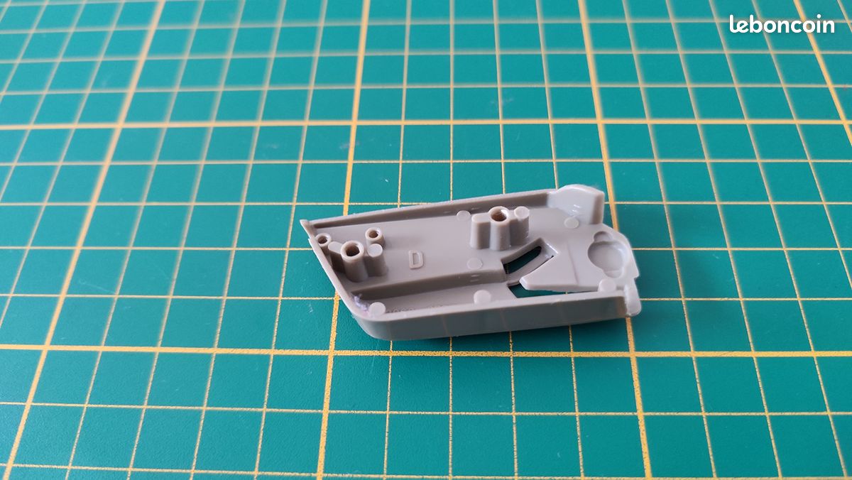 Intérieur porte droite pièce détachée miniature Bburago burago Porsche 911 Carrera 1993 rouge 1/18 1/18e 1/18ème #D56 (image 2)