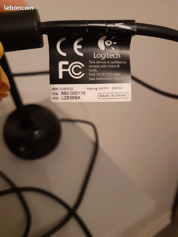 Webcam logitech (image 2)