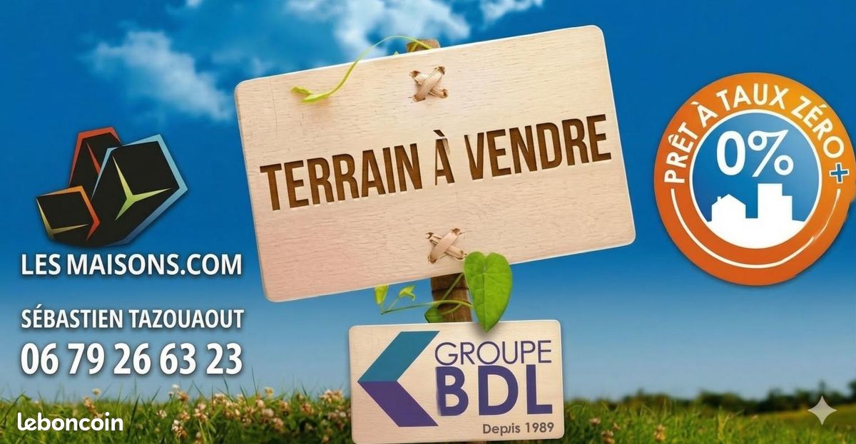Terrain 400 m² Mouroux · 115 000 €