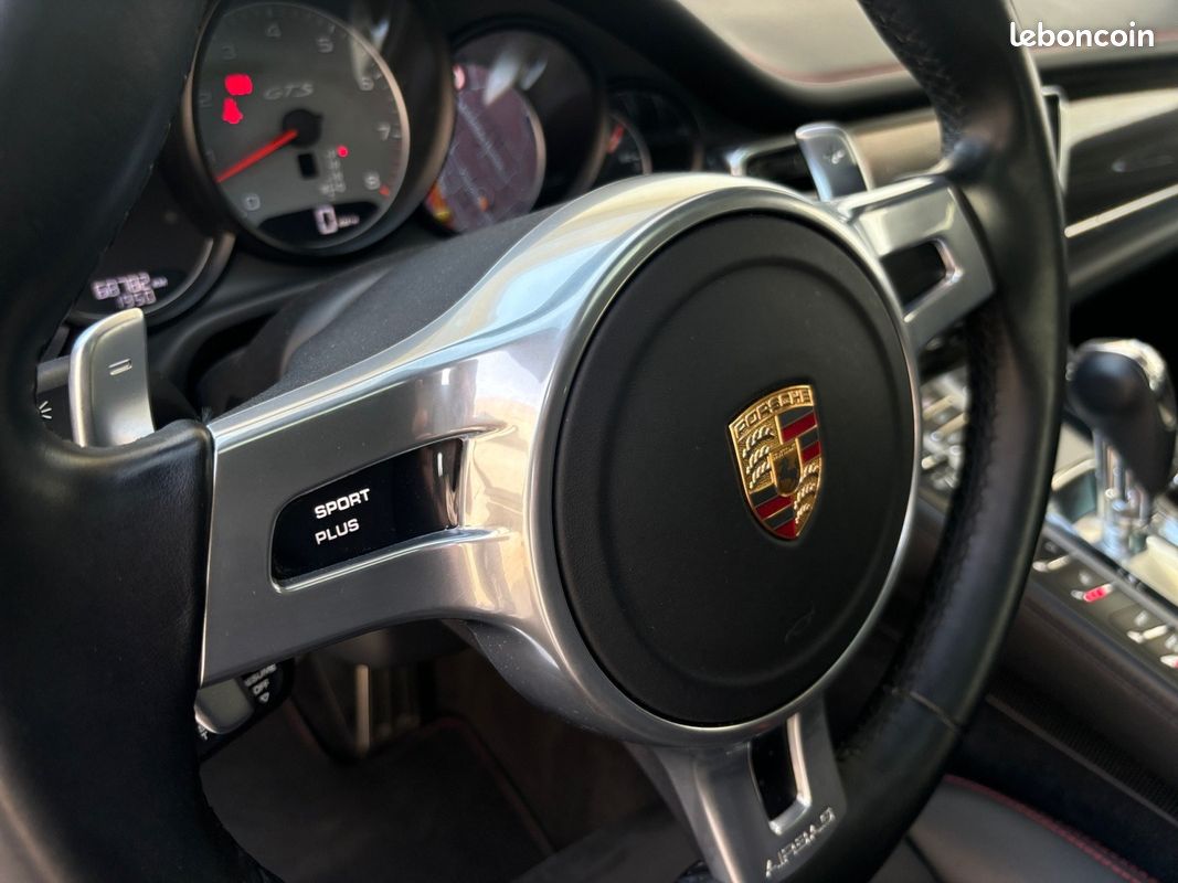 Porsche panamera gts v8 4.8 440 pdk garantie porsche approved possible/pack chrono/pack carbone/sport design/toit ouvrant (image 17)