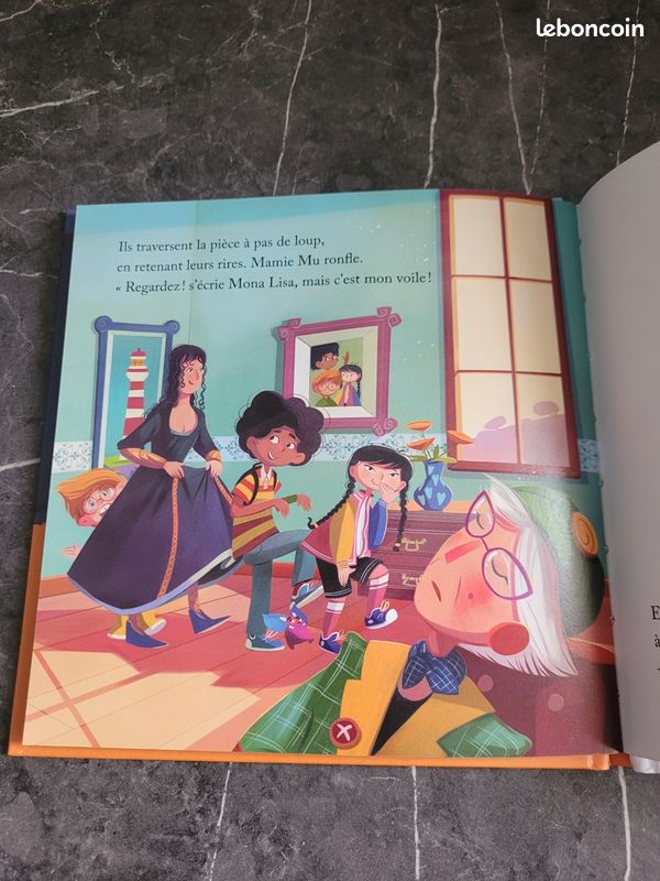 Livre enfant La Joconde (image 4)