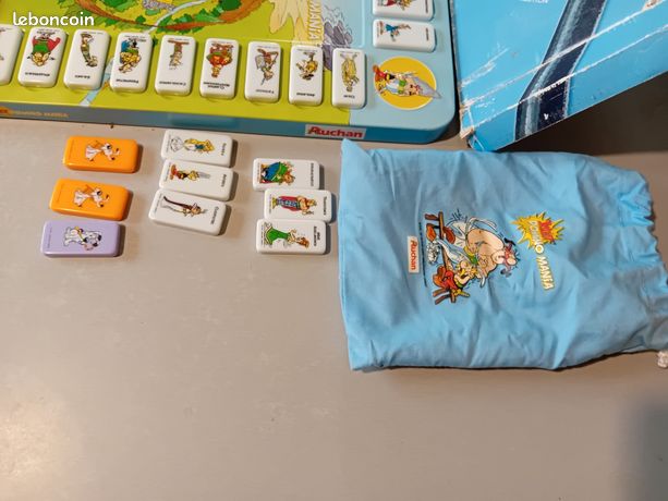 Asterix - Auchan - Domino Mania (jeu de domino avec présentoir) 3663441489987 | eBay