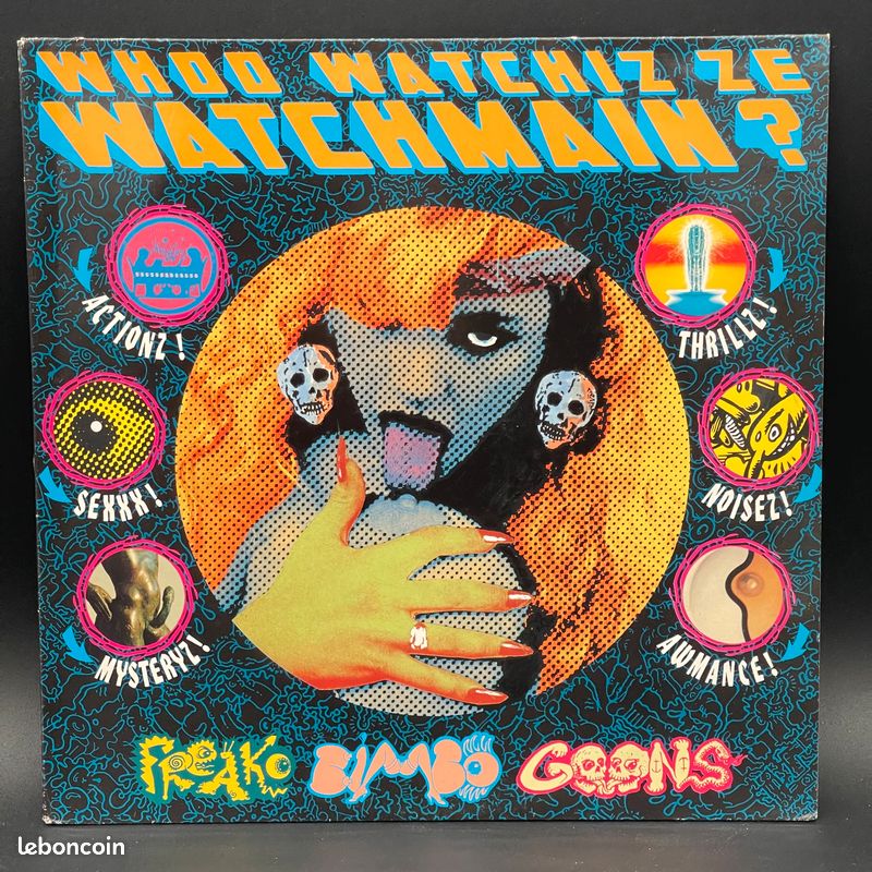 Whoo Watchiz Ze Watchmain? – Freako Bimbo Goons | Original 1990 | Rare Danceteria | NM (image 1)