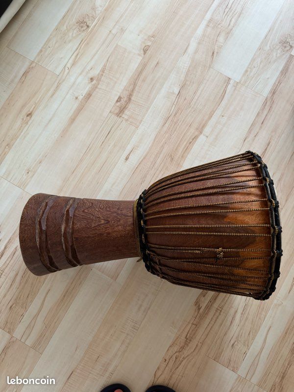 Djembé artisanale africain (image 4)