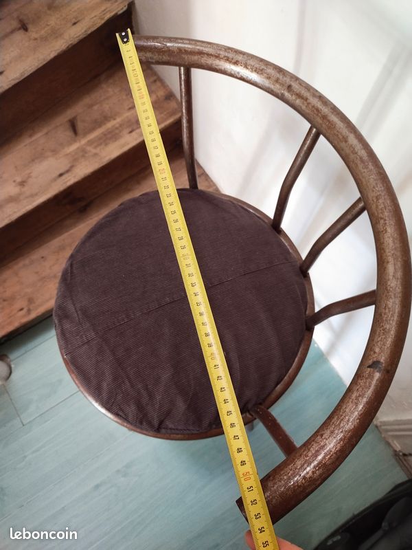 Tabouret de bar, métal, tournant (image 6)