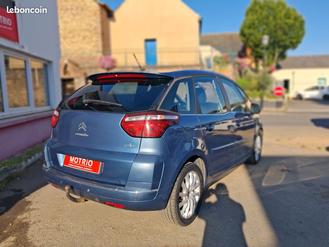 CITROEN C4 PICASSO HDi 110 FAP Airdream Airplay, monospace compact, bleu, 6 cv, 5 portes, (image 4)