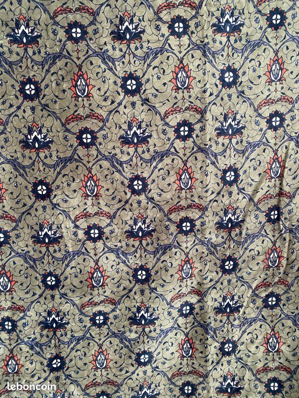 Rideau velours doublé Haomy Harmony textile (image 3)